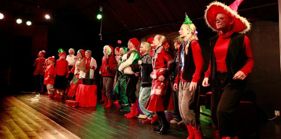 Syk nisse på prestegården