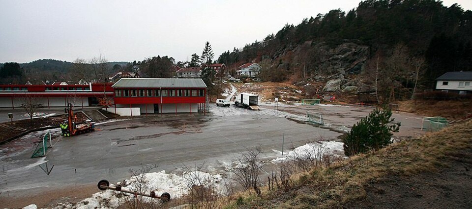 Lundehallen bygges