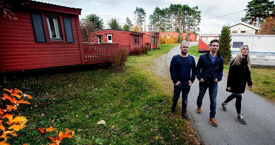 De første flyktningene kom i natt