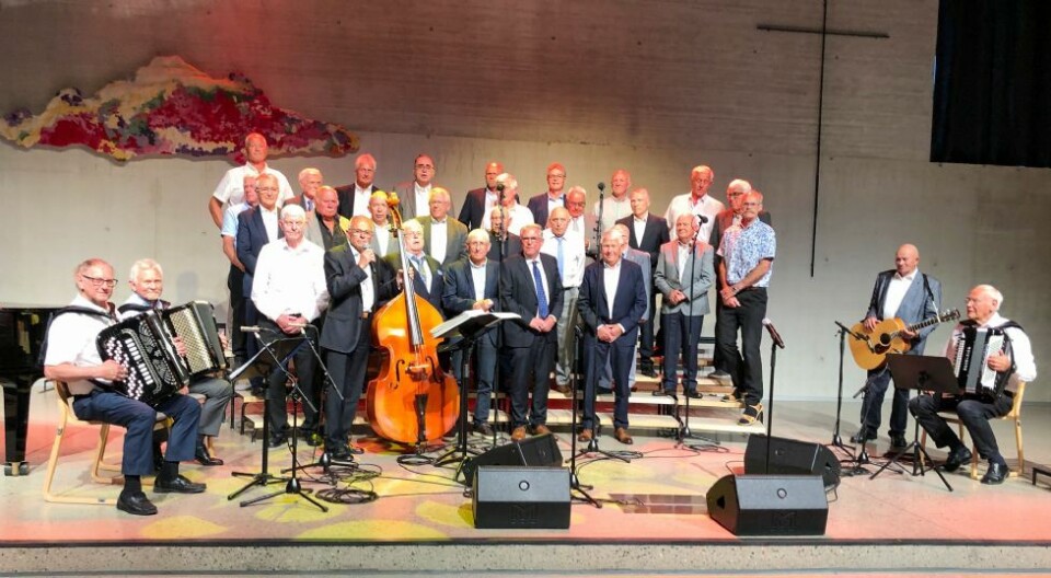 Flekkerøyguttene: - Det ble et veldig flott jubileum med rundt 400 gjester i kirken