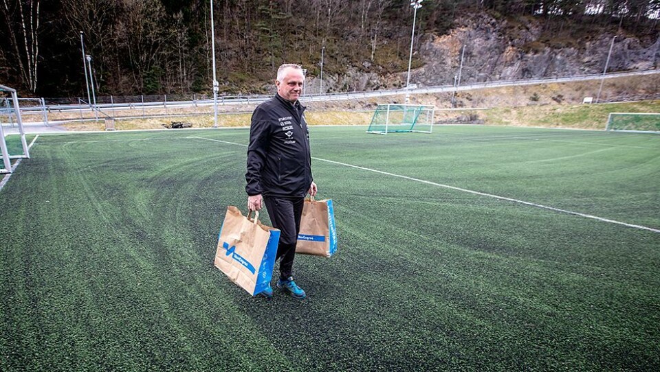Søgne FK åpner for trening tirsdag