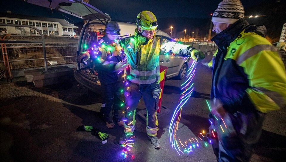 Julekrantenning fredag kveld