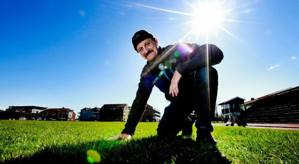 - Skal passe godt på gresset