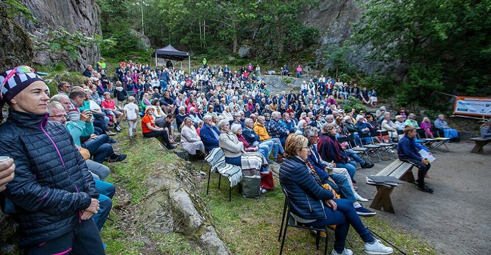 - Det har vært fullt trøkk hele dagen