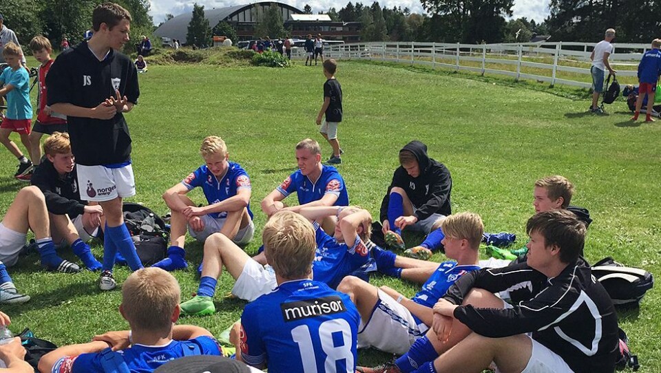 Søgne FKs junior 2 i Norway Cup