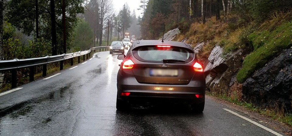 Trafikkulykke på Kuliaveien
