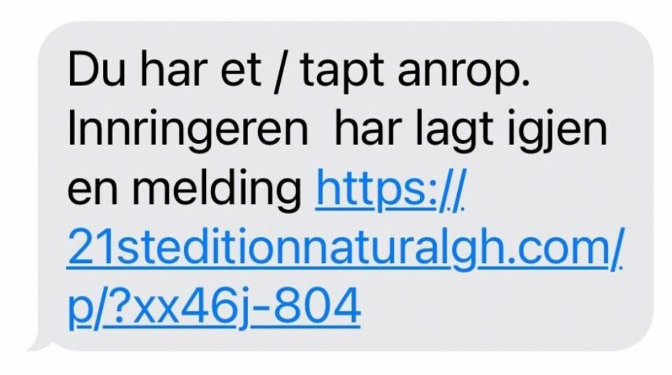 Telenor advarer om falske SMS