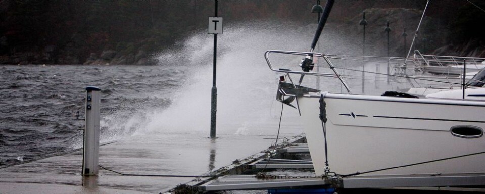 Første høststorm på vei
