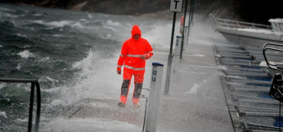 Første høststorm på vei