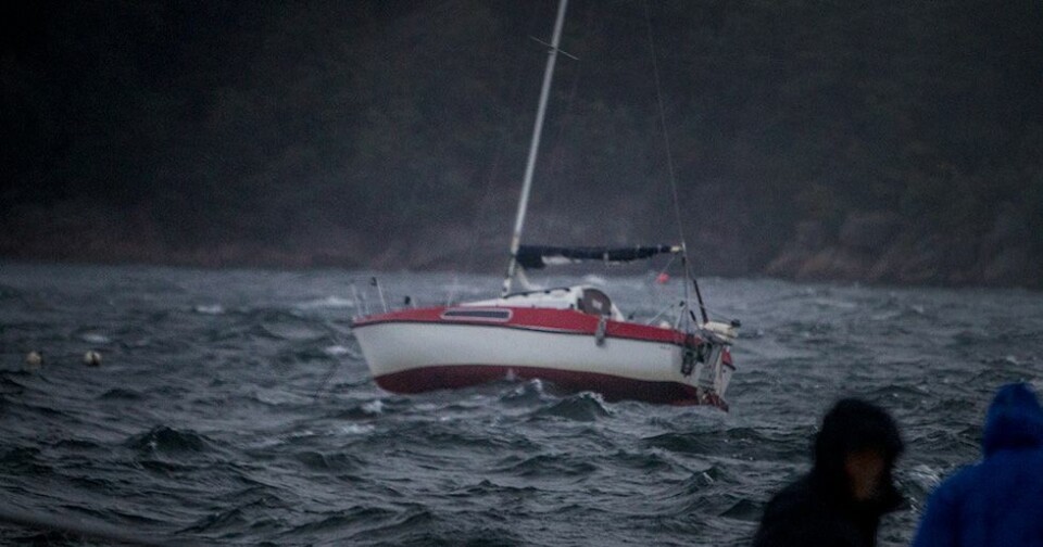 - Seilbåten må flyttes