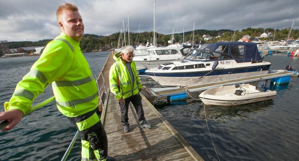 - Seilbåten må flyttes