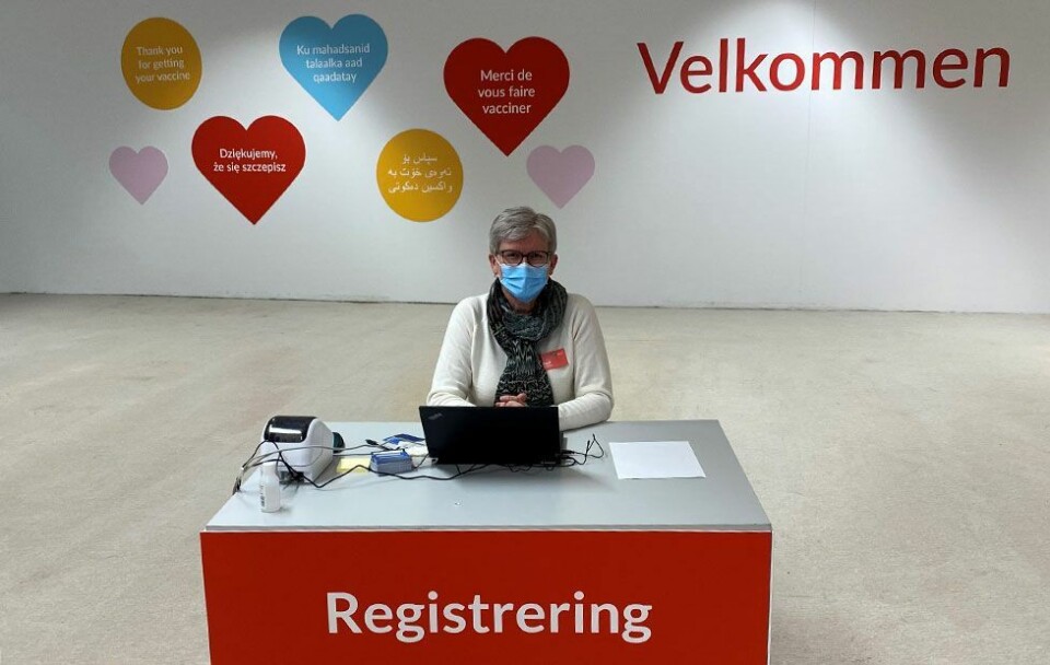 Åpner reserveliste for vaksinering