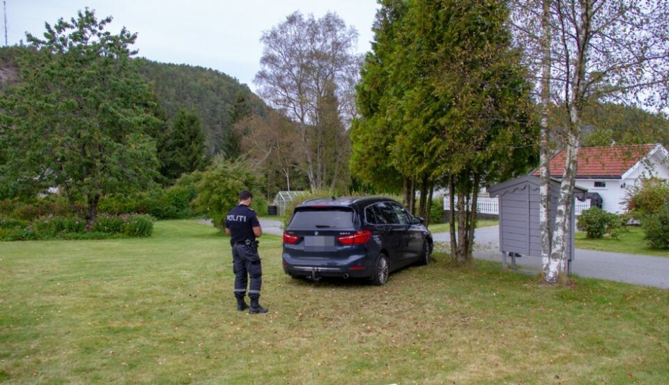 Førerkortbeslag etter biluhell på Skinnarsmoen i Songdalen