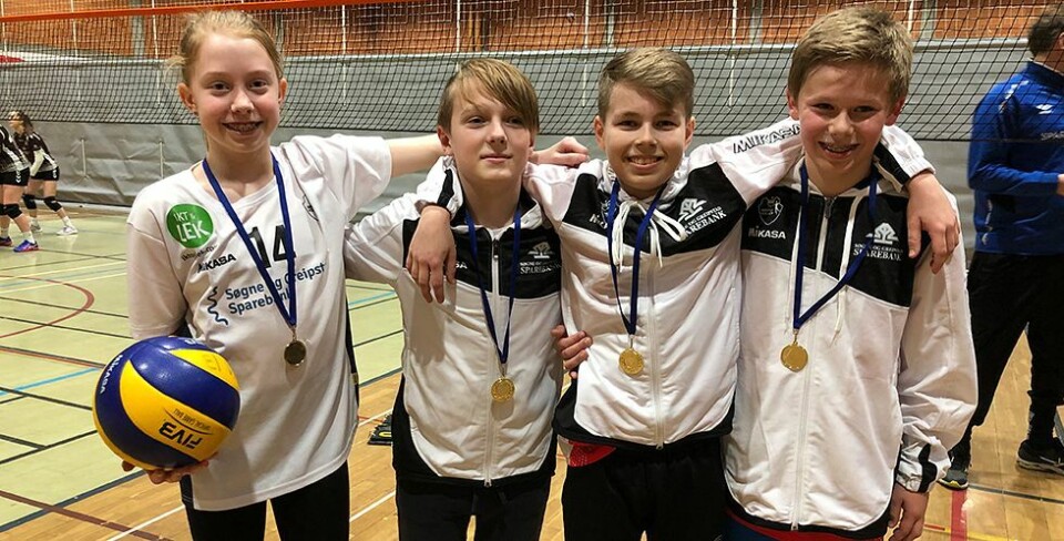 «Gode volleyball-ambassadører fra Søgne»