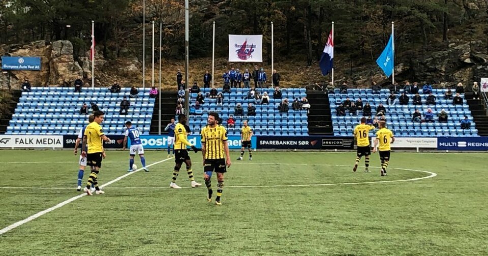 Fløy tapte: En, to og tre, og ferdig med det