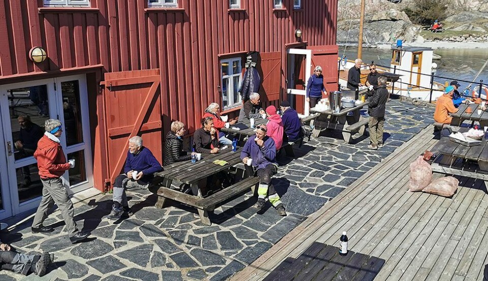 Bragdøya: Trivsel både til lands og til vanns