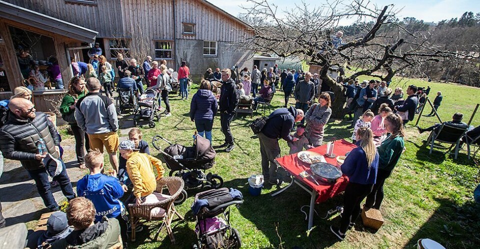 Åpen gård: - Det vi tar som en selvfølge, synes folk er kjempeeksotisk