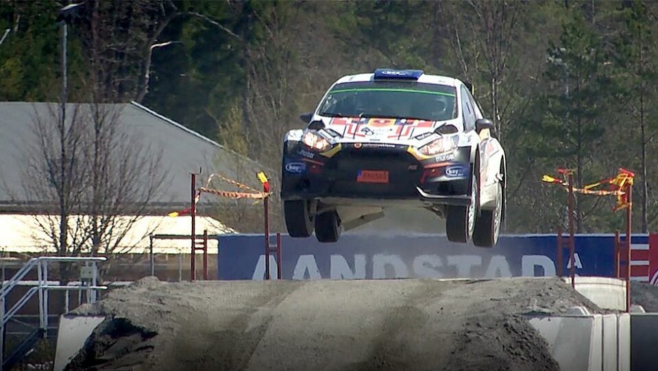 Rally Sørland: Glimt fra spesialetappen på Sørlandets Travpark