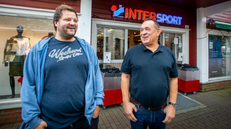 - Jeg kan butikk. Selge sportsutstyr må jeg lære av Ragnar