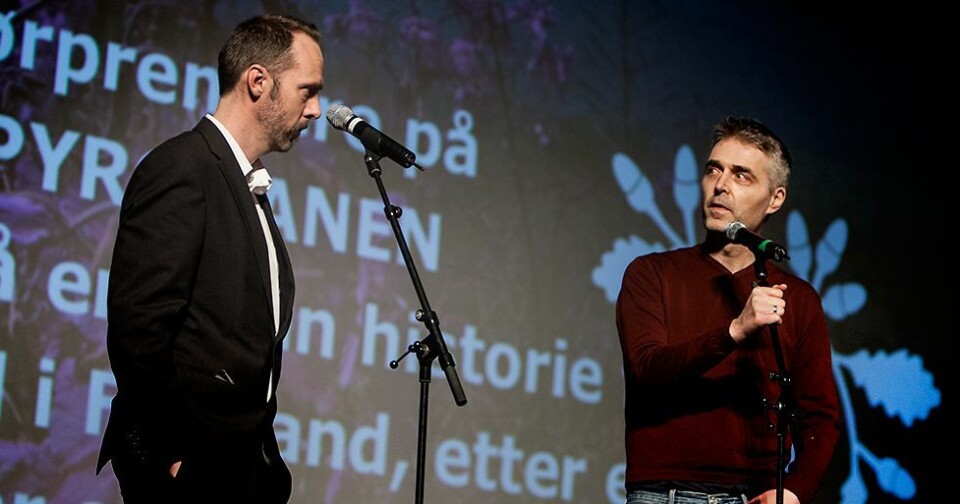- Tårene trillet