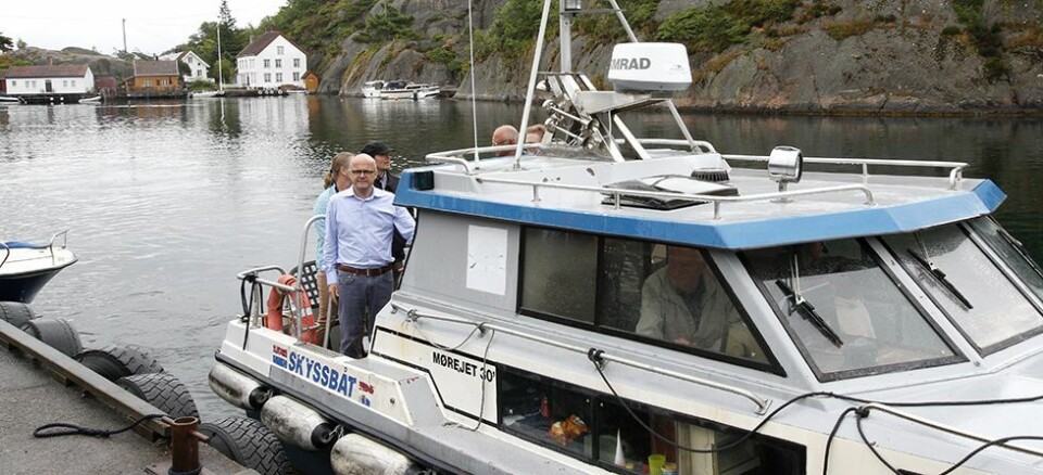 - Står ute hele vinteren også