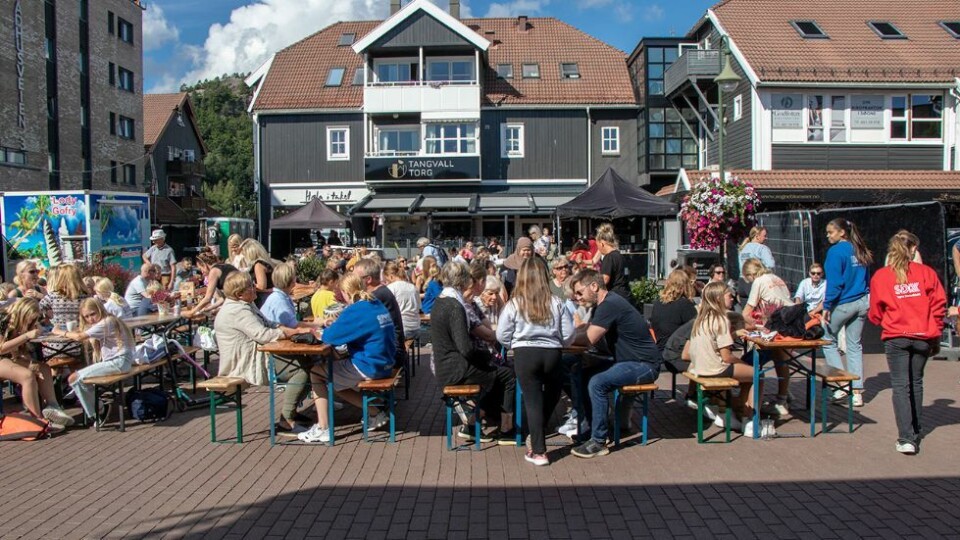 Folksomt på Sprudlefestivalen