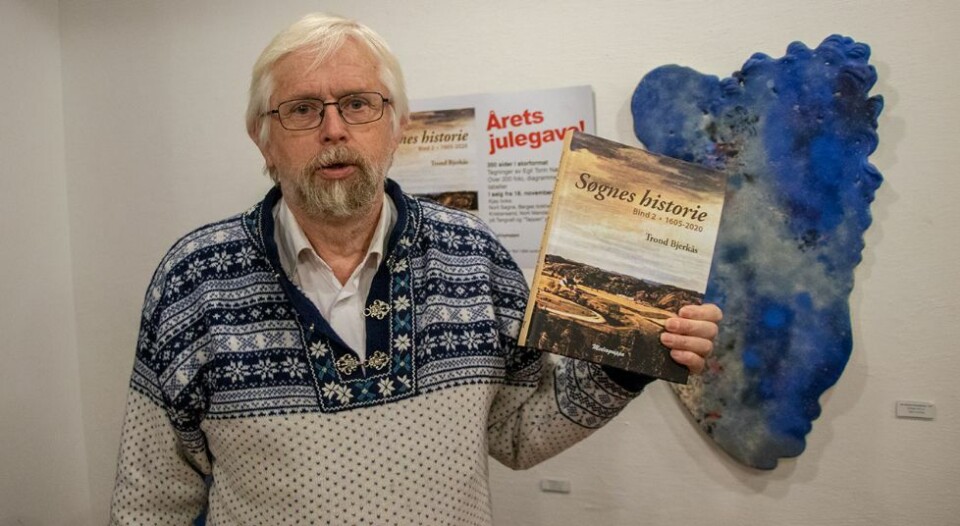 Fullsatt kultursal da Søgnes historie ble presentert