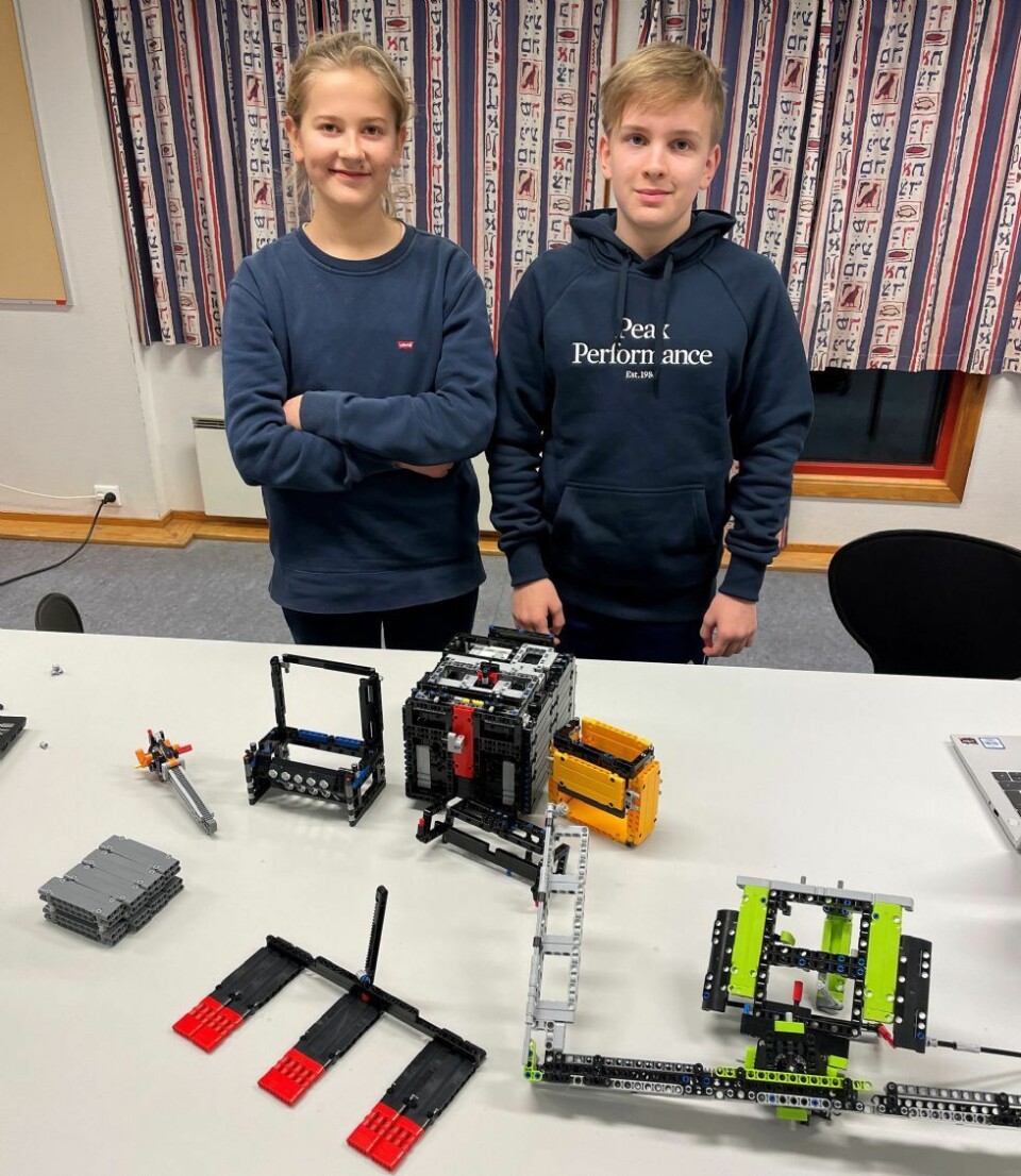 Vant FIRST Lego League-finalen i Skottland