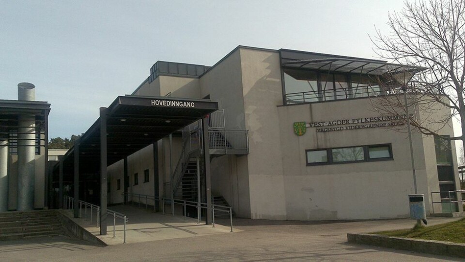 Elever og ansatte i karantene ved Vågsbygd videregående skole