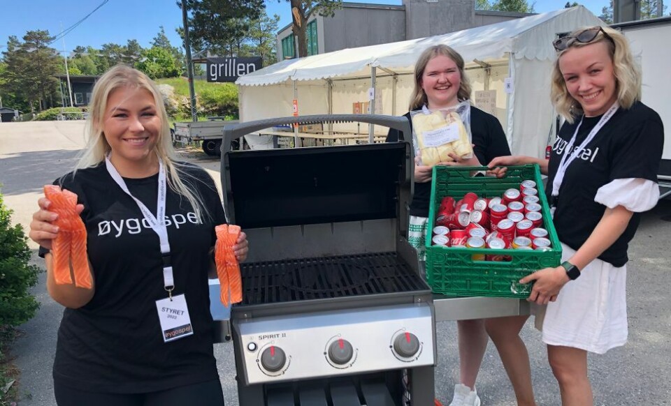 Gratis på Øygospel: - Det er salget av all mat og drikke som holder hjulene i gang