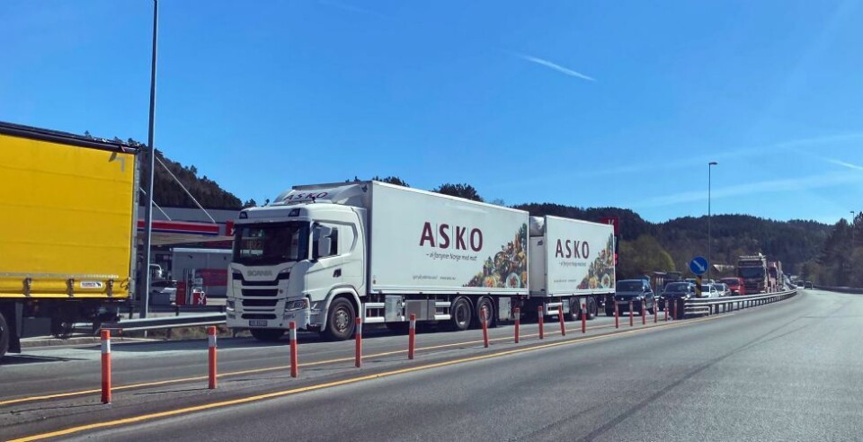 Forårsaket lange køer i ettermiddagsrushet