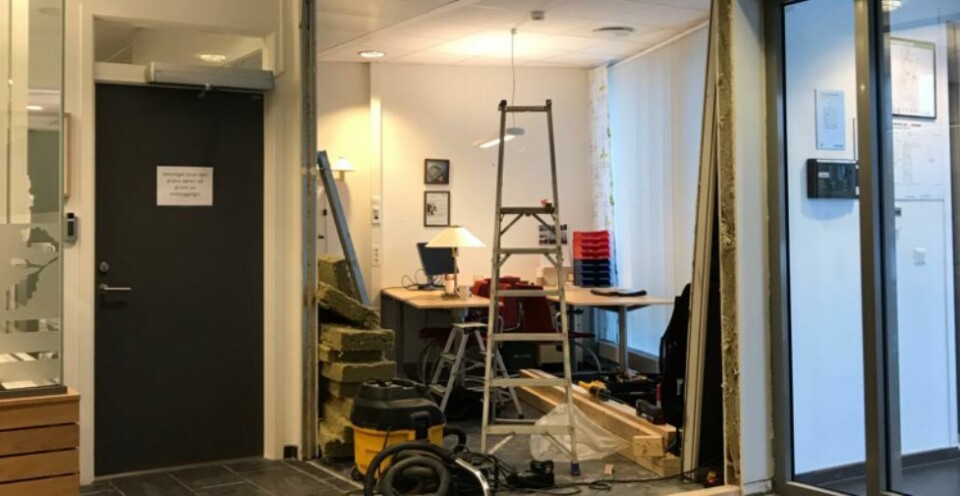 Kommunesammenslåingen: Ordfører uten kontor