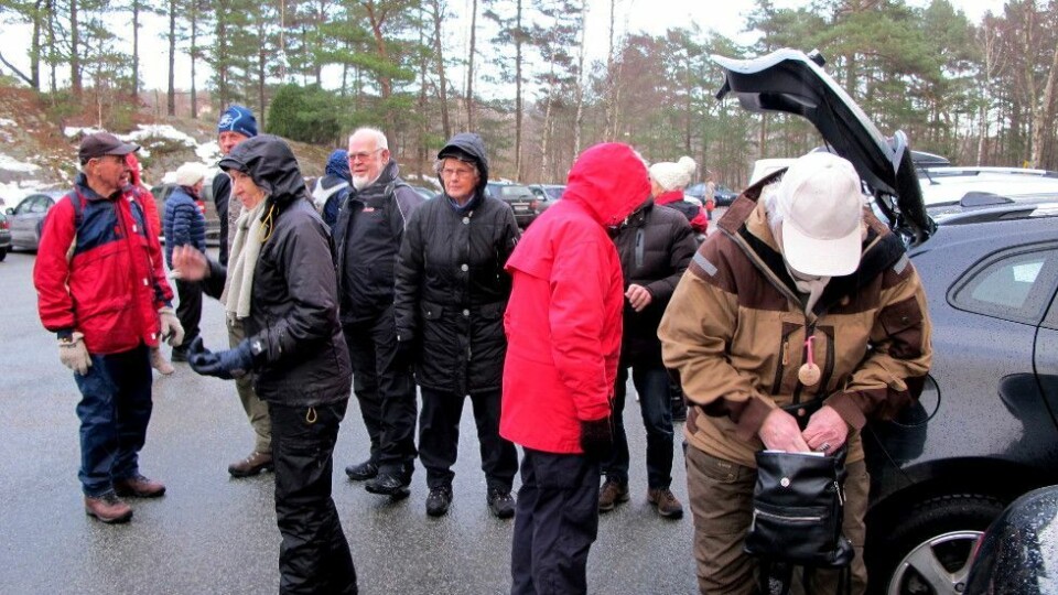 - Ut på tur, aldri sur!