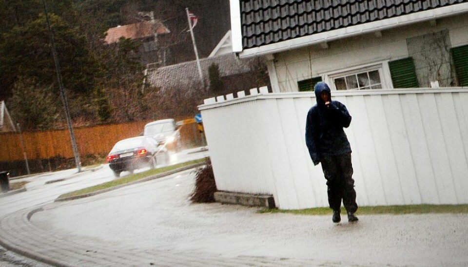 Værmeldingene for nasjonaldagen er pr. tirsdag ikke gode, men meteorologene har tatt feil før. (Foto: Nicolai Prebensen (arkivfoto))