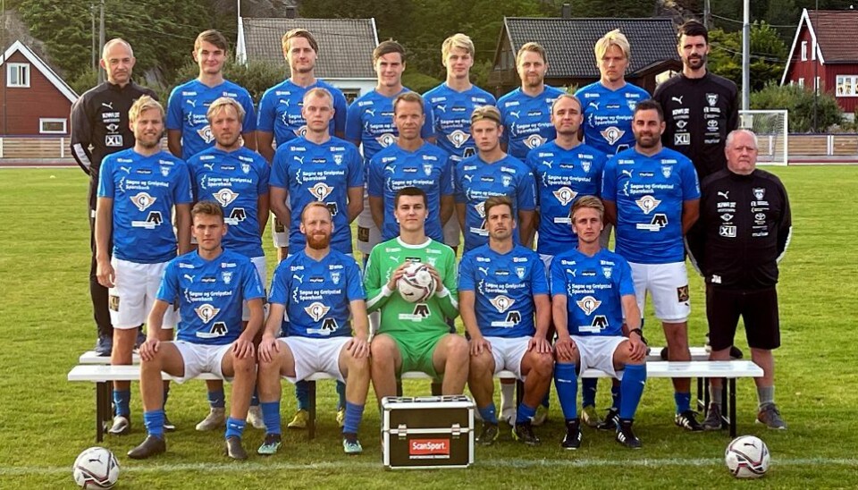 Søgne FKs herrer spiller første kvalifiseringskamp borte mot Randesund på Sukkevann lørdag ettermiddag. (Foto: Gunnar Engebu, Søgne FK)
