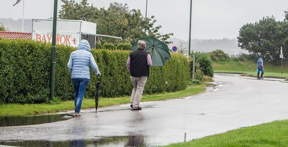 Gjennom uka kan det være greit å i alle fall ta med seg paraplyen da det er ventet noe regn de nærmeste dagene.