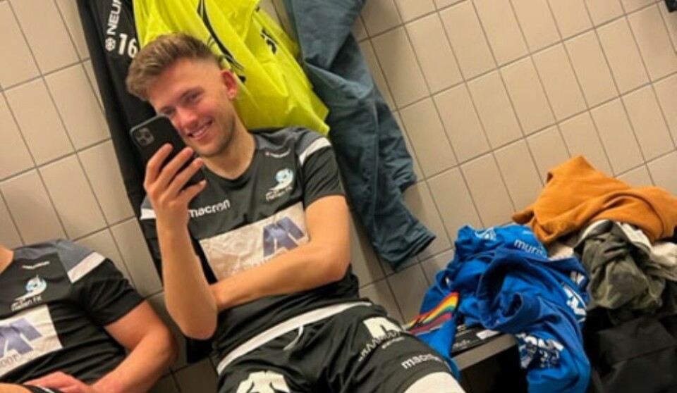 Markus Aamodt ble kåret til Høllens beste spiller i kampen mot Vålerenga.