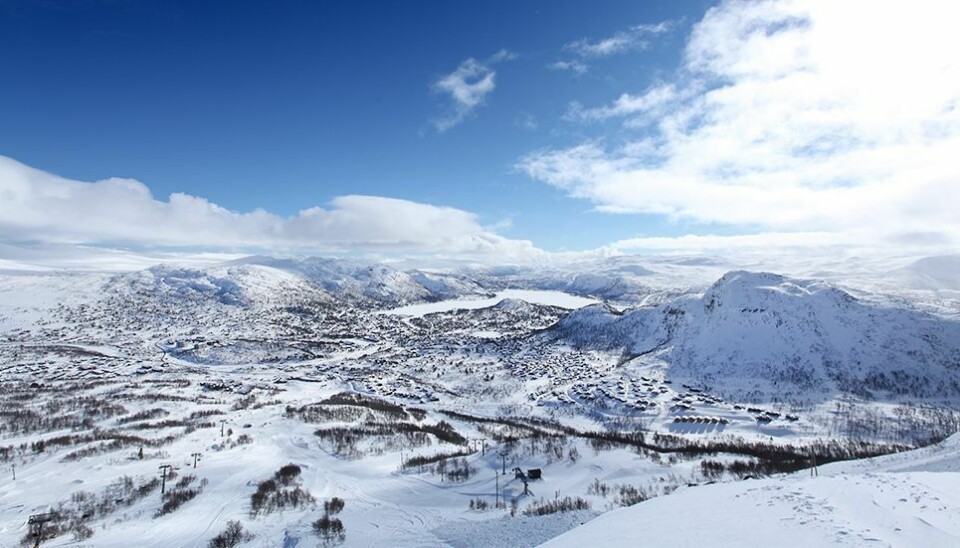 Det går mot en drømmepåske i fjellet. Bildet fra Hovden er tatt ved en annen anledning.