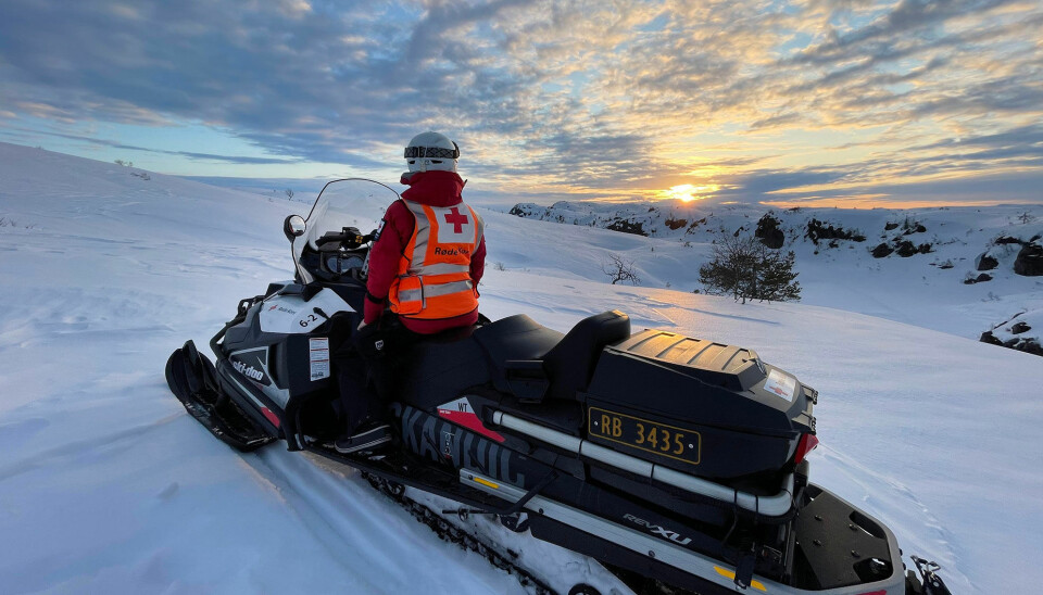 Søgne Røde Kors Hjelpekorps er som alltid på plass i påskefjellet på Bortelid.