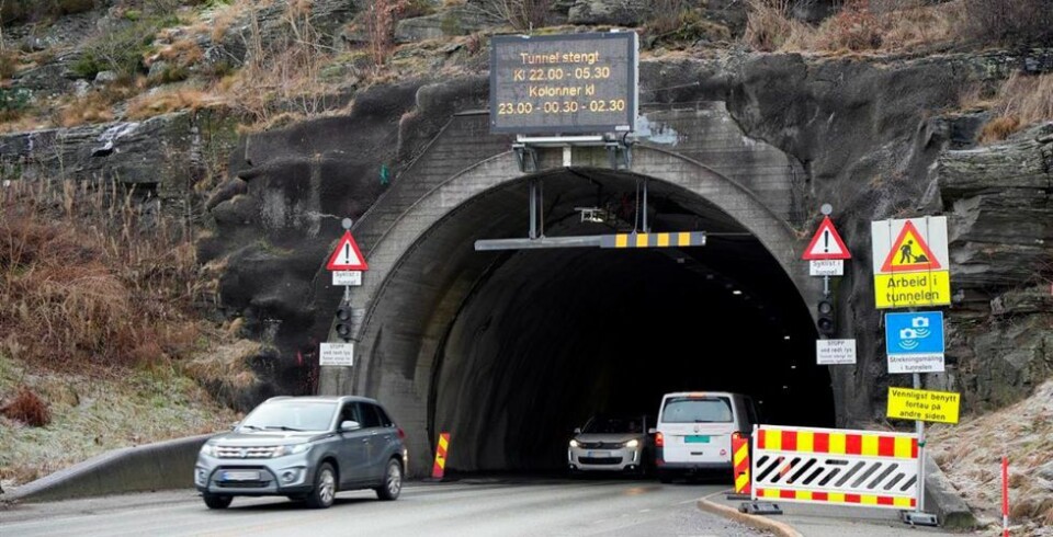 Agder fylkeskommunen melder onsdag ettermiddag at Flekkerøytunnelen åpnes om natten kommende helg.
