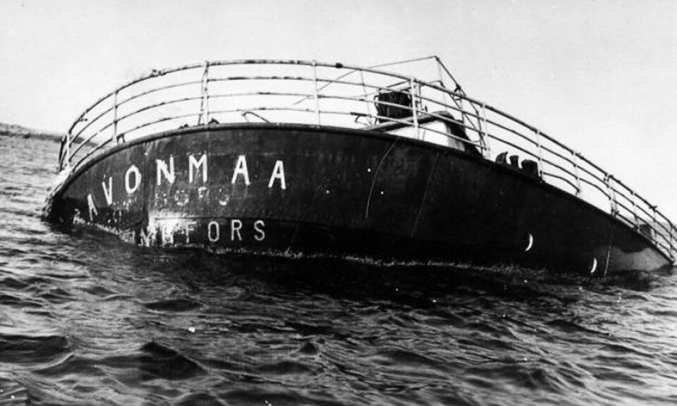 Søndag holder lokalhistoriker Nils Reidar Christensen foredrag om Savonmaa’s forlis i 1937.