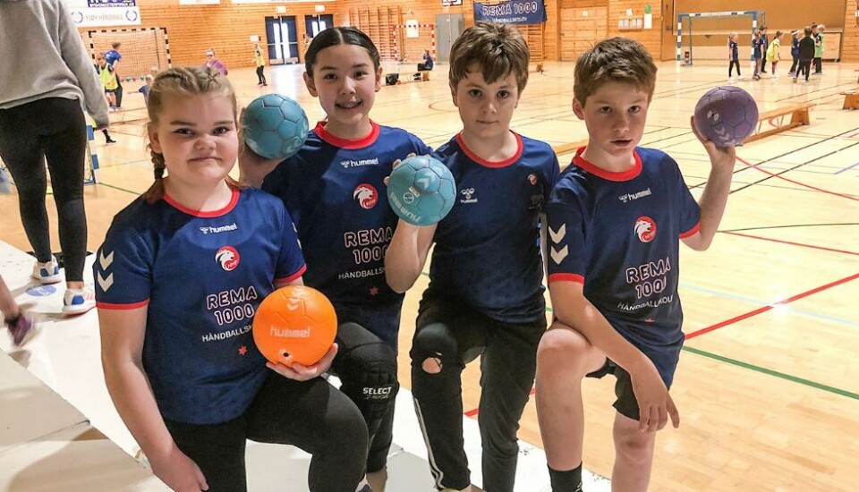 - Veldig gøy på håndballskole