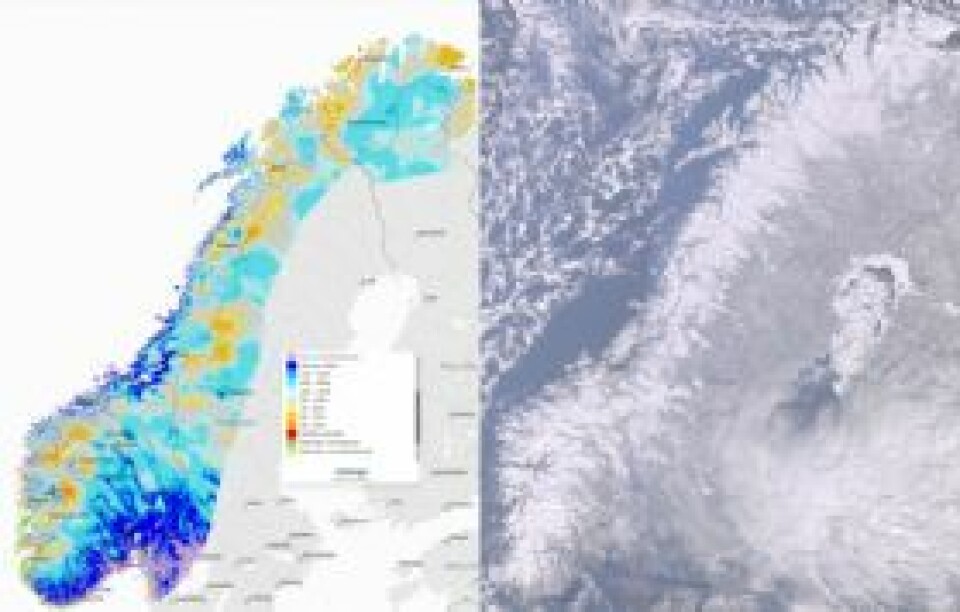 - Mer snø enn vanlig