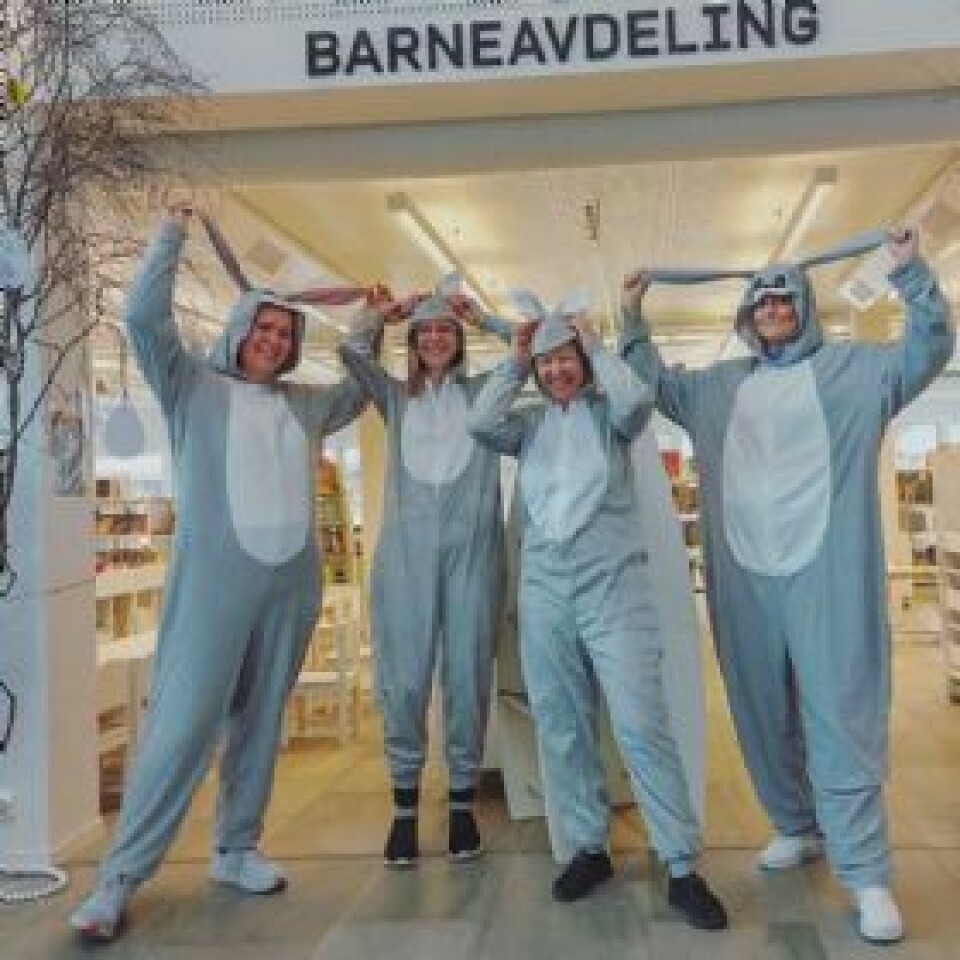 Påskeeggjakt i biblioteket: - Gjentar suksess