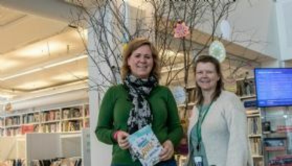 Påskeeggjakt i biblioteket: - Gjentar suksess
