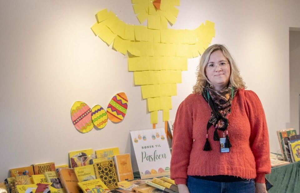 Påskeeggjakt i biblioteket: - Gjentar suksess