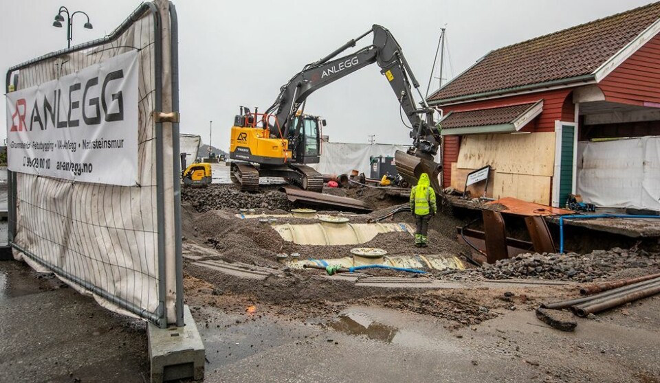 - Arbeidet er i rute