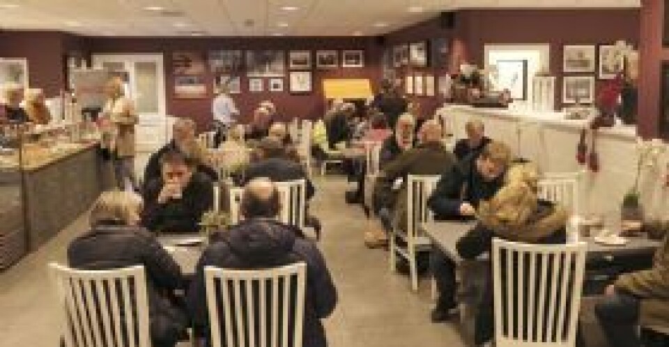 Gratis kaffe og kakao til alle syklister