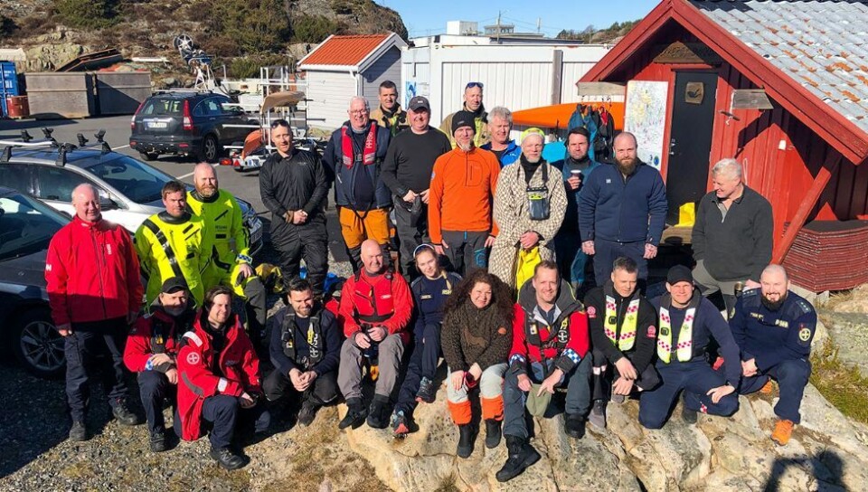 Storstilt redningsøvelse: «Fire bølgepadlere savnet utenfor Flekkerøy»
