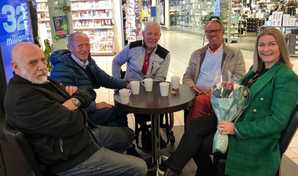 - En finere start på min nye arbeidsdag kunne jeg knapt fått